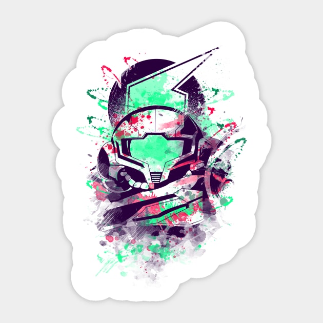 Watercolor Bounty Hunter Sticker by Donnie